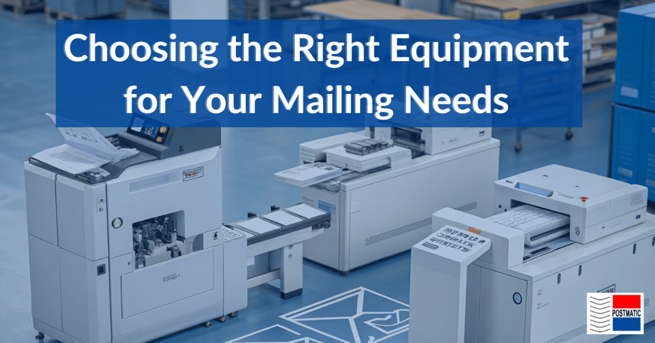 Choosing the Right Equipment for Your Mailing Needs